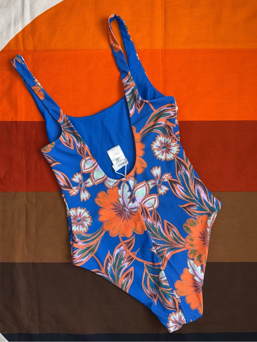 The Odell’s one piece floral swim suit